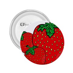 Strawberry Holidays Fragaria Vesca 2 25  Buttons by Nexatart