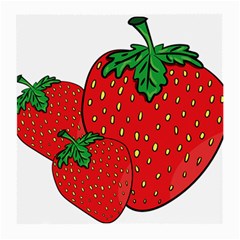 Strawberry Holidays Fragaria Vesca Medium Glasses Cloth by Nexatart