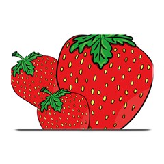 Strawberry Holidays Fragaria Vesca Plate Mats by Nexatart