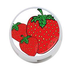 Strawberry Holidays Fragaria Vesca 4-port Usb Hub (one Side) by Nexatart