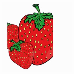 Strawberry Holidays Fragaria Vesca Large Garden Flag (two Sides) by Nexatart