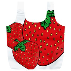 Strawberry Holidays Fragaria Vesca Full Print Recycle Bags (l)  by Nexatart