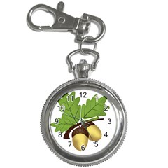 Acorn Hazelnuts Nature Forest Key Chain Watches by Nexatart