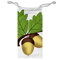 Acorn Hazelnuts Nature Forest Jewelry Bag by Nexatart