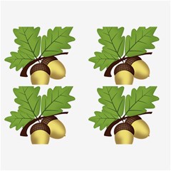 Acorn Hazelnuts Nature Forest Belt Buckles by Nexatart