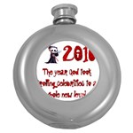 2016... Round Hip Flask (5 oz) Front