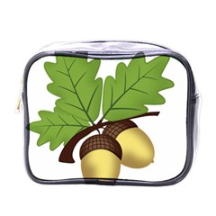 Acorn Hazelnuts Nature Forest Mini Toiletries Bags by Nexatart