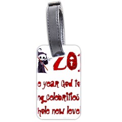 2016    Luggage Tags (two Sides) by badwolf1988store