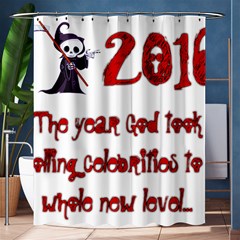 2016    Shower Curtain 60  X 72  (medium)  by badwolf1988store