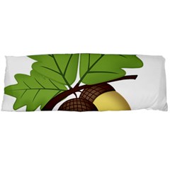 Acorn Hazelnuts Nature Forest Body Pillow Case (dakimakura) by Nexatart