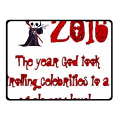 2016    Double Sided Fleece Blanket (small)  by badwolf1988store