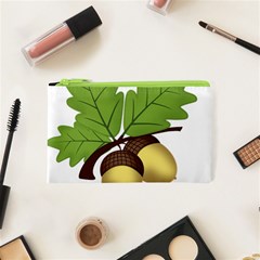 Acorn Hazelnuts Nature Forest Cosmetic Bag (xs) by Nexatart