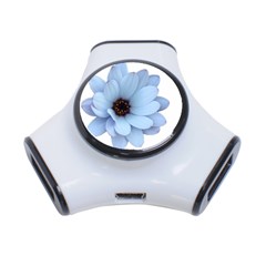 Daisy Flower Floral Plant Summer 3-port Usb Hub by Nexatart