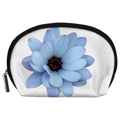 Daisy Flower Floral Plant Summer Accessory Pouches (large)  by Nexatart