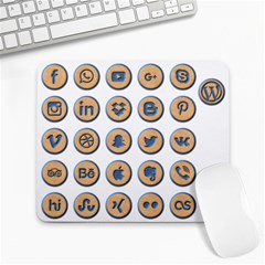 Social Media Icon Icons Social Large Mousepads by Nexatart