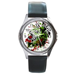 Do It Sport Crossfit Fitness Round Metal Watch by Nexatart