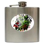 Do It Sport Crossfit Fitness Hip Flask (6 oz) Front