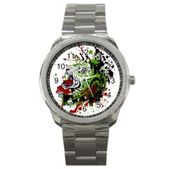 Do It Sport Crossfit Fitness Sport Metal Watch by Nexatart