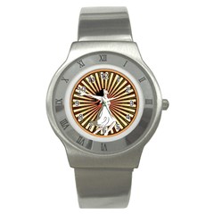 Woman Power Glory Affirmation Stainless Steel Watch by Nexatart