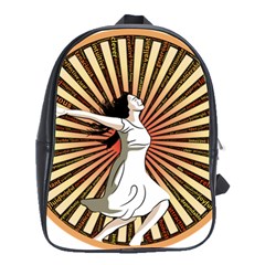 Woman Power Glory Affirmation School Bags(large)  by Nexatart