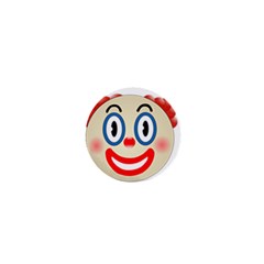 Clown Funny Make Up Whatsapp 1  Mini Buttons by Nexatart