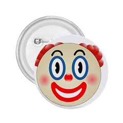 Clown Funny Make Up Whatsapp 2 25  Buttons by Nexatart