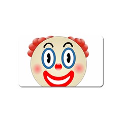 Clown Funny Make Up Whatsapp Magnet (name Card) by Nexatart