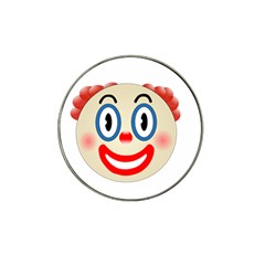 Clown Funny Make Up Whatsapp Hat Clip Ball Marker (4 Pack) by Nexatart