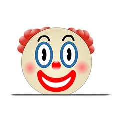 Clown Funny Make Up Whatsapp Plate Mats by Nexatart