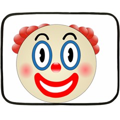 Clown Funny Make Up Whatsapp Double Sided Fleece Blanket (mini)  by Nexatart