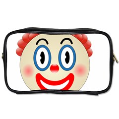 Clown Funny Make Up Whatsapp Toiletries Bags by Nexatart