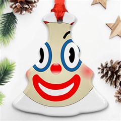 Clown Funny Make Up Whatsapp Ornament (christmas Tree)  by Nexatart