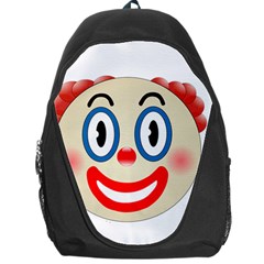 Clown Funny Make Up Whatsapp Backpack Bag by Nexatart