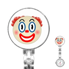 Clown Funny Make Up Whatsapp Stainless Steel Nurses Watch by Nexatart