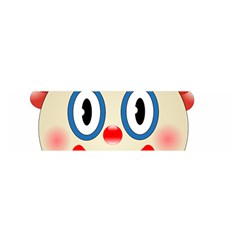 Clown Funny Make Up Whatsapp Satin Scarf (oblong) by Nexatart