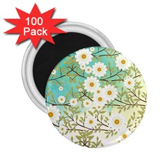 Springtime Scene 2 25  Magnets (100 Pack)  by linceazul