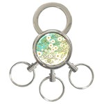 Springtime Scene 3-Ring Key Chains Front