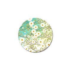 Springtime Scene Golf Ball Marker by linceazul