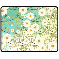 Springtime Scene Fleece Blanket (medium)  by linceazul