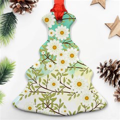 Springtime Scene Christmas Tree Ornament (two Sides) by linceazul