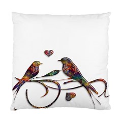 Birds Abstract Exotic Colorful Standard Cushion Case (two Sides) by Nexatart