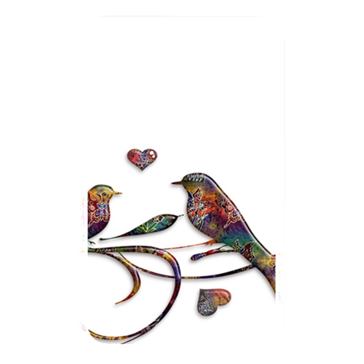 Birds Abstract Exotic Colorful Memory Card Reader