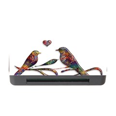 Birds Abstract Exotic Colorful Memory Card Reader With Cf by Nexatart