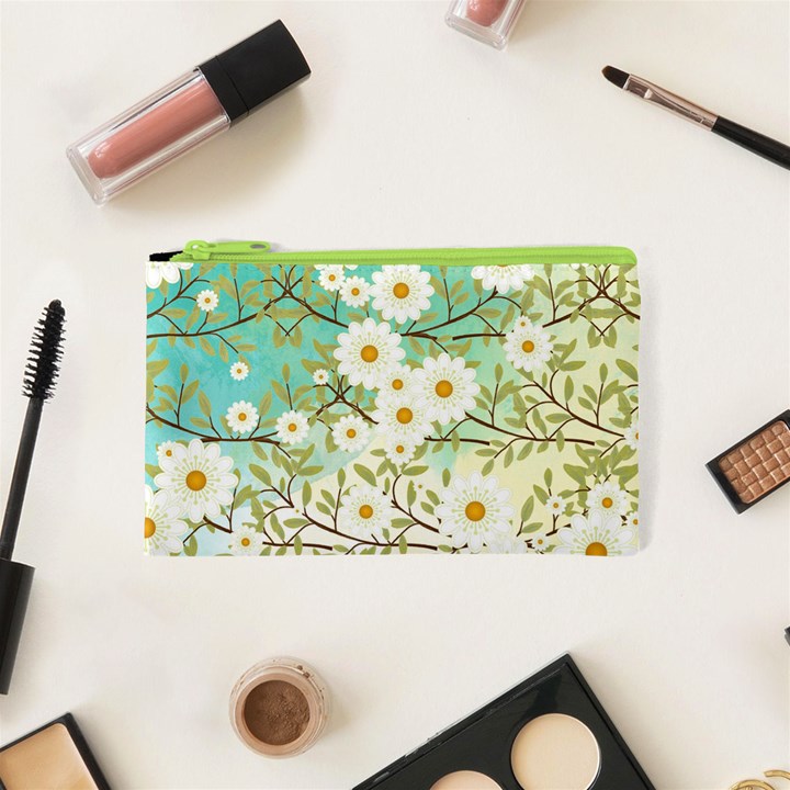 Springtime Scene Cosmetic Bag (XS)