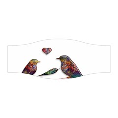 Birds Abstract Exotic Colorful Stretchable Headband by Nexatart