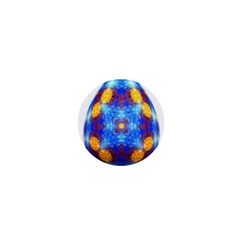 Easter Eggs Egg Blue Yellow 1  Mini Magnets by Nexatart