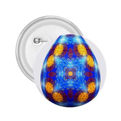 Easter Eggs Egg Blue Yellow 2 25  Buttons by Nexatart