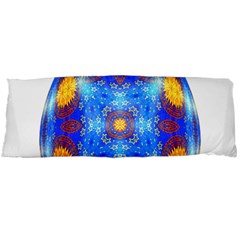 Easter Eggs Egg Blue Yellow Body Pillow Case (dakimakura) by Nexatart