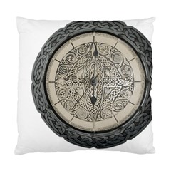 Clock Celtic Knot Time Celtic Knot Standard Cushion Case (one Side) by Nexatart