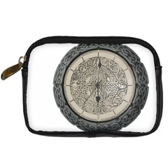 Clock Celtic Knot Time Celtic Knot Digital Camera Cases by Nexatart